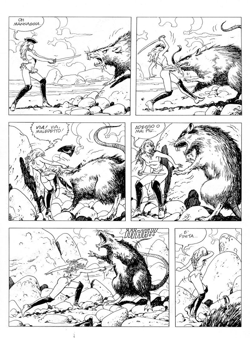 Le donne di Milo Manara su Facebook 21