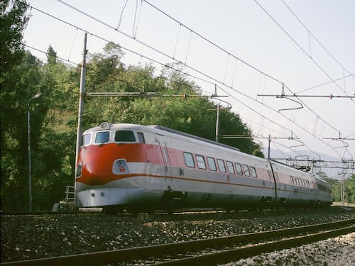 Il primo viaggio del Pendolino, il treno più veloce al mondo