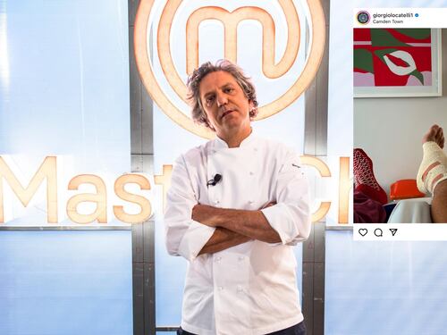 MasterChef, incidente per Giorgio Locatelli: cos'è successo allo chef