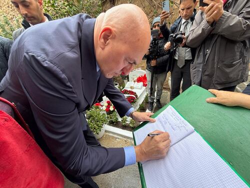Le commemorazioni ad Hammamet