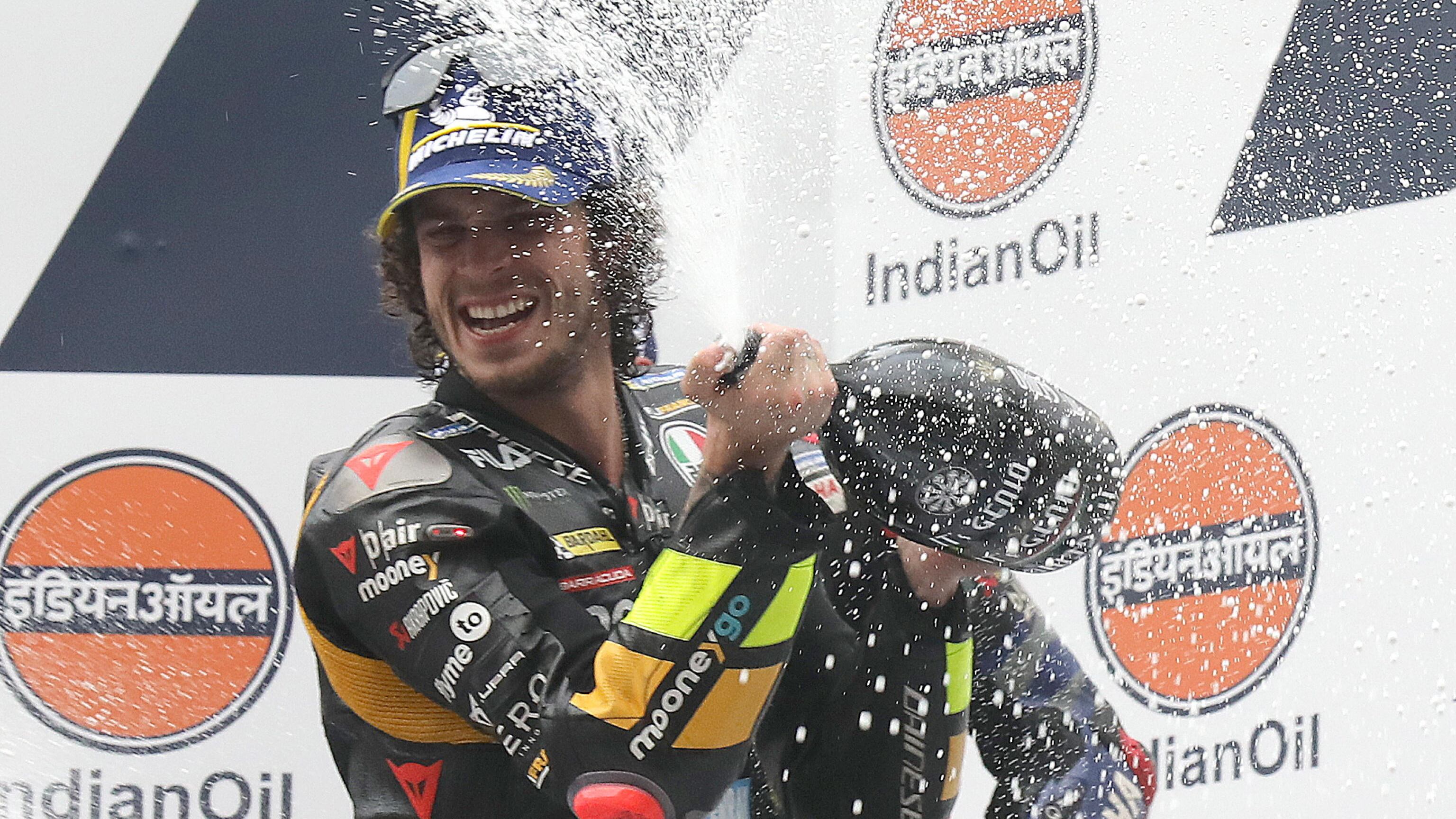 Bez, vittoria con sogno. Bagnaia cade ancora e il Mondiale si riapre