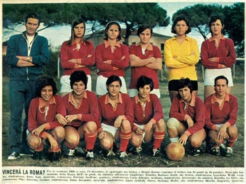 Roma campione d'Italia 1969 (romacalciofemminile.it)