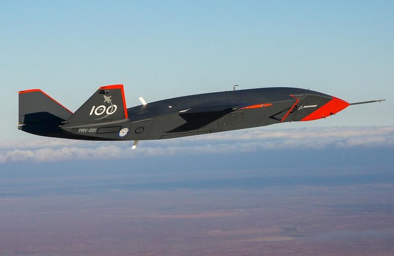 Il drone Mq-28 Ghost Bat "Loyal Wingman" di Boeing Australia.