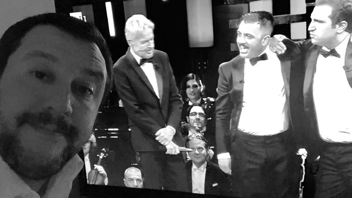 Sanremo, Pio e Amedeo sui migranti. E Salvini risponde sui social