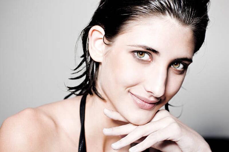 capelli corti wet hair