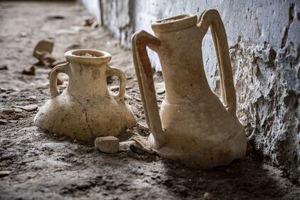 Pompei, le foto del complesso termale scoperto alla Regio IX  3