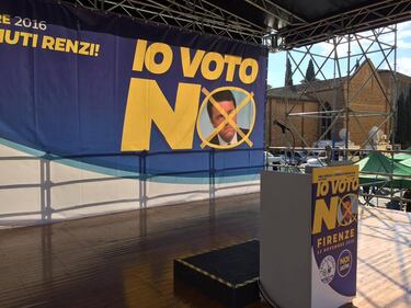 Salvini in piazza per il No: il raduno del Carroccio 5