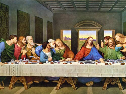 "L'ultima cena" di Leonardo da Vinci: il menù forse a base di pesce
