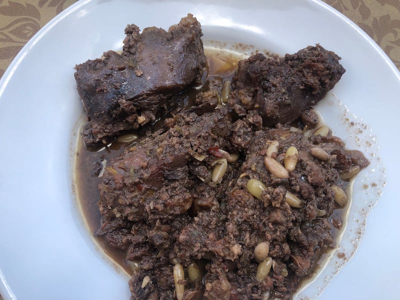 Fagianina con pinoli