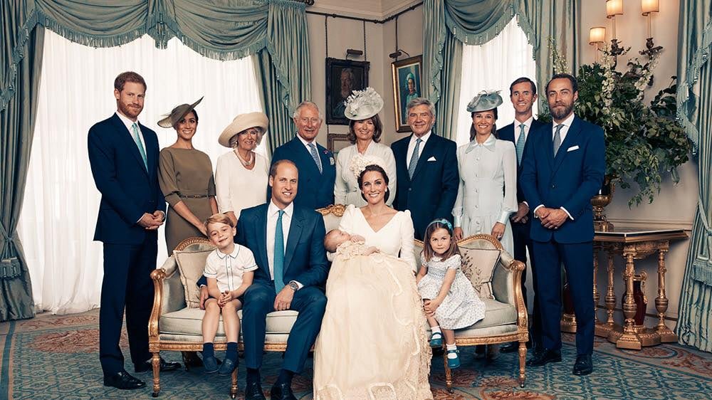 Il battesimo di Louis: ecco le foto ufficiali