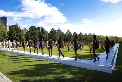 Kanye West presenta la sua collezione "Yeezy Season 4" a New York 4