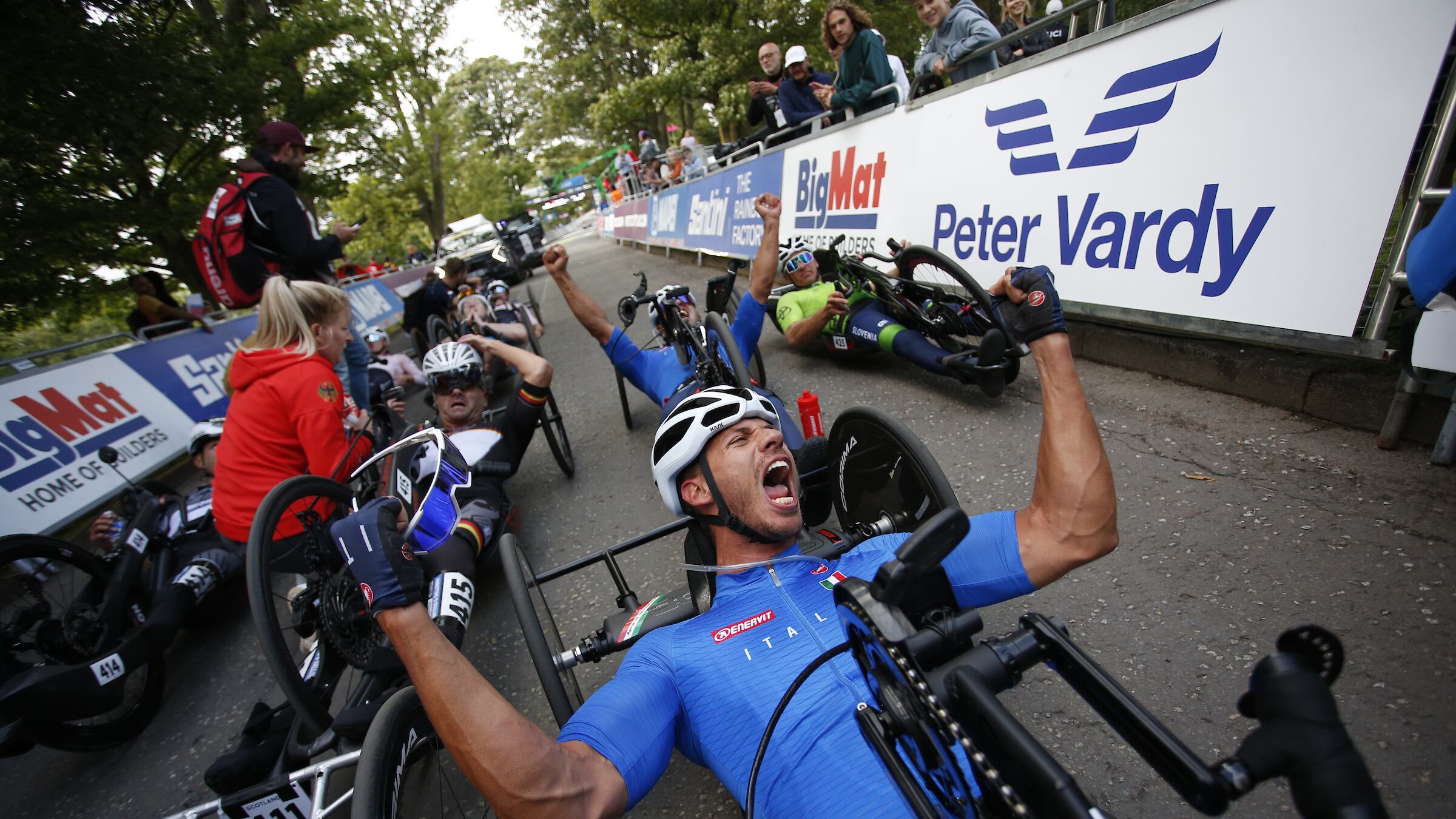 Mondiali di Glasgow, arrivano altre sei medaglie per l'Italia del paraciclismo