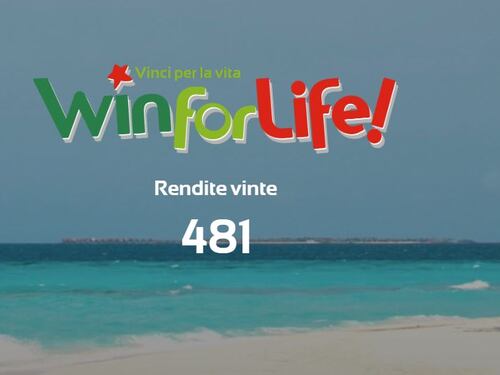 WinforLife regala 3mila euro al mese per 20 anni