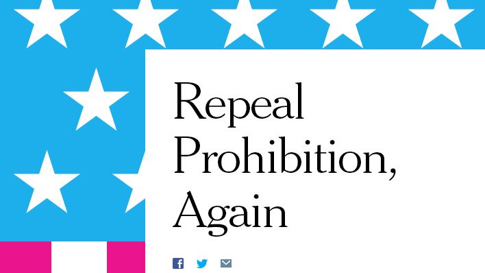 Il New York Times si schiera per la legalizzazione della marijuana