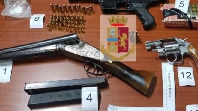 Sequestrato un arsenale nel quartiere di Forcella