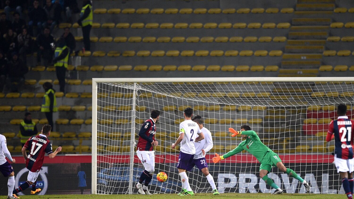 Bologna-Fiorentina finisce in pareggio