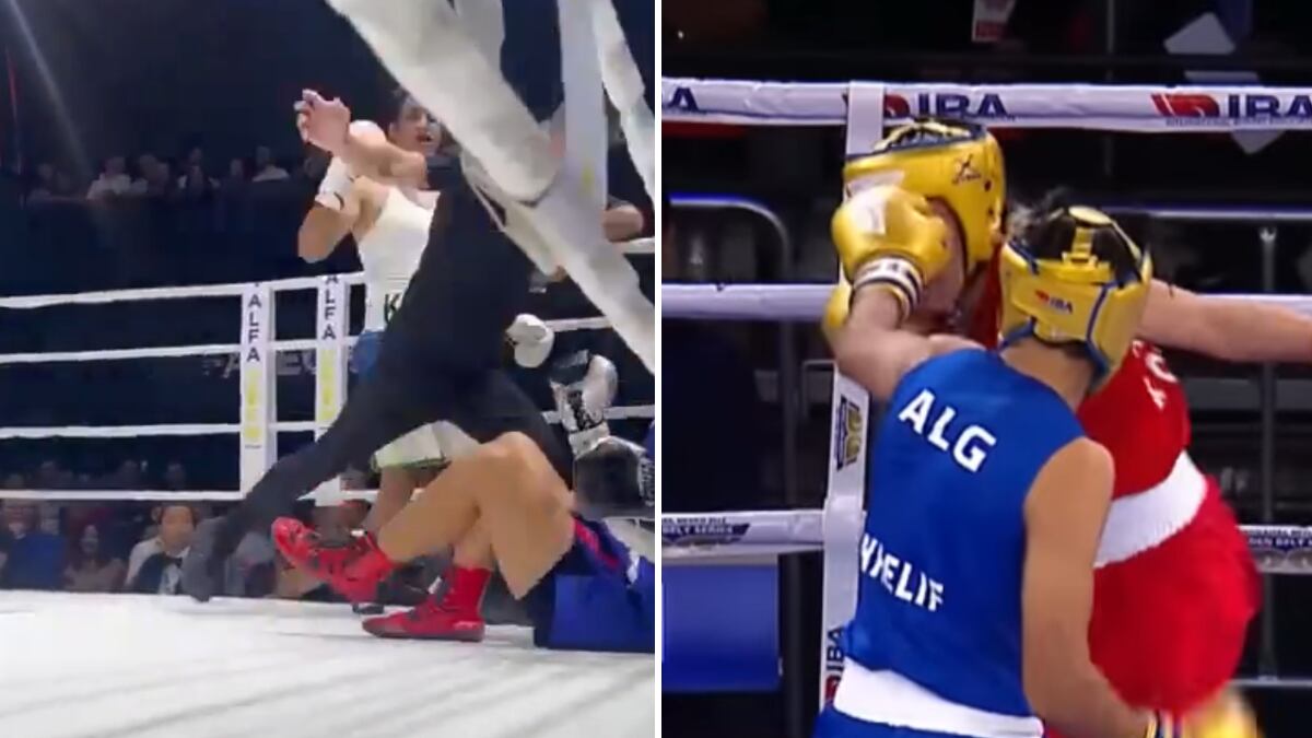 Avversarie gonfiate di botte e messe ko: i video di Imane Khelif sul ring