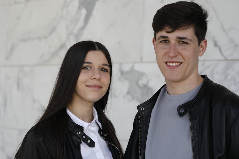 Chiara e Mattia Fabiano