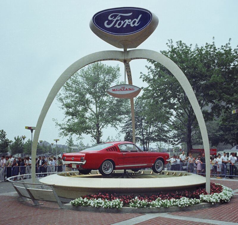 La Ford Mustang al New York World's Fair del 1964