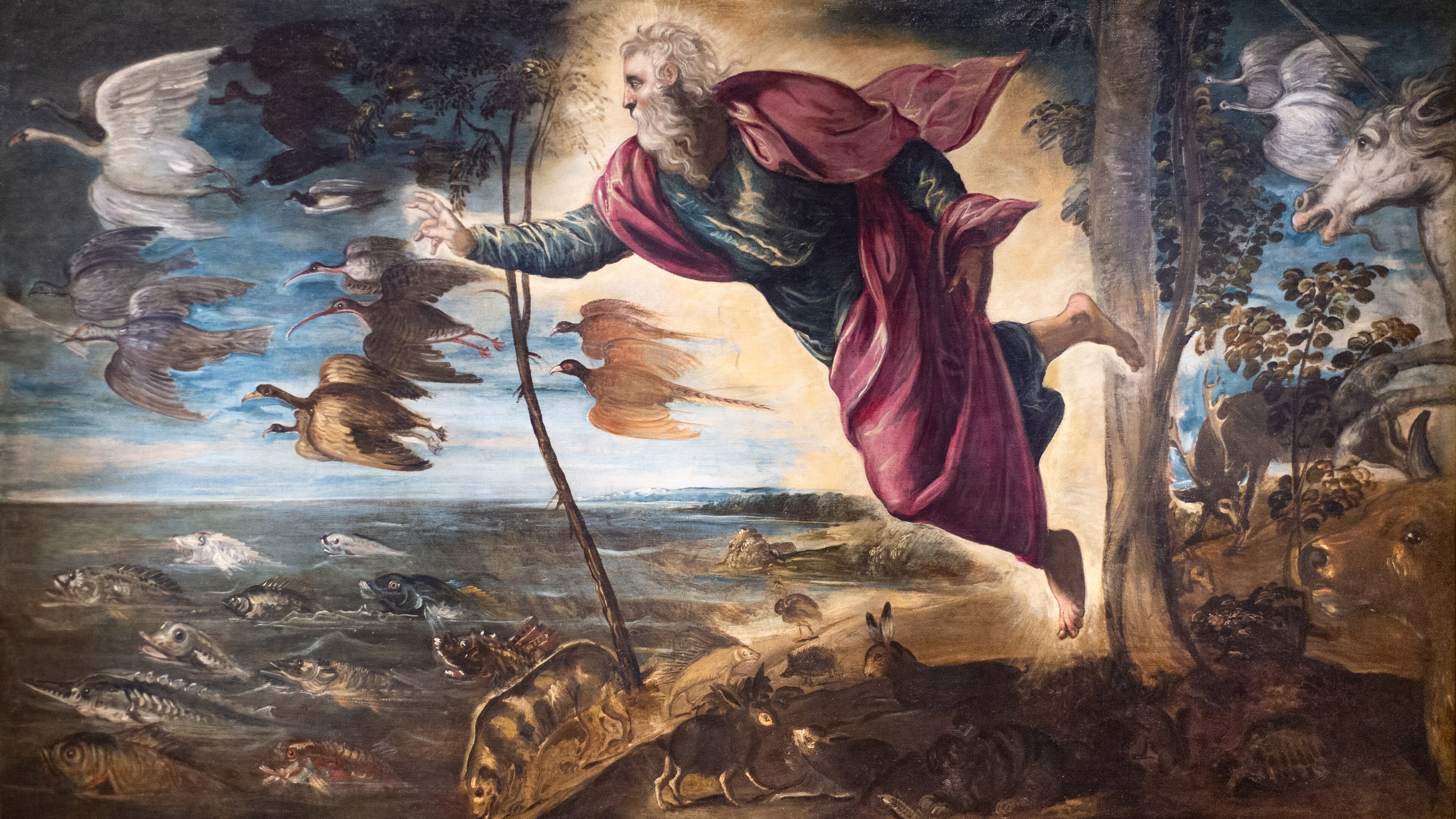 Creazione degli animali Tintoretto