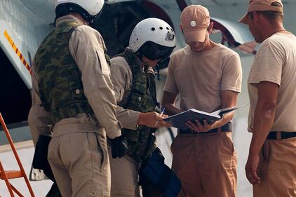 La vita quotidiana in una base russa in Siria 12