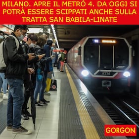 La satira del giorno. A Milano apre il Metrò 4 1
