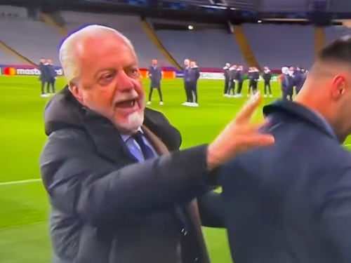 Furia in diretta con Sky Sport: cosa ha combinato De Laurentiis