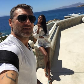 Bobo Vieri: le foto più belle con Jazzma 10
