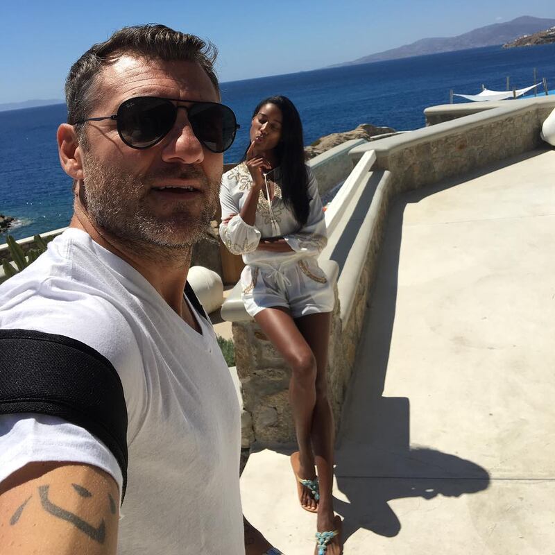 Bobo Vieri: le foto più belle con Jazzma 10