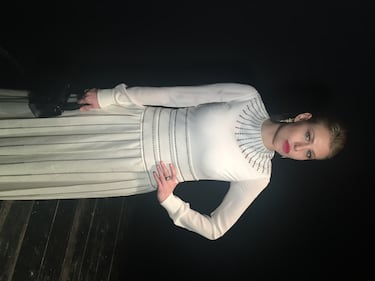 Parigi, Barbara Berlusconi alla sfilata di Valentino 2