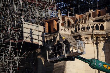 I lavori della Cattedrale di Notre Dame 7