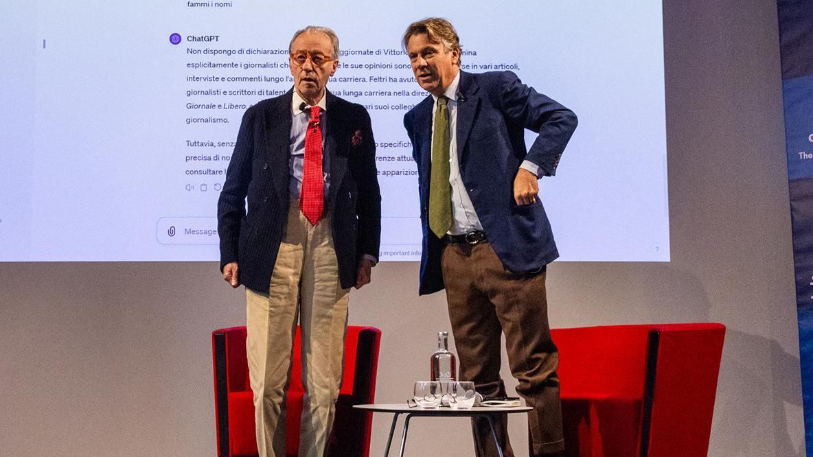 Feltri: "Google? Potrebbe essere il nome del mio gatto"