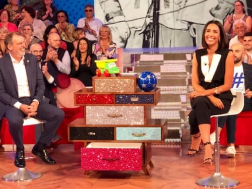 Caterina Balivo litiga con Marco Tardelli in diretta