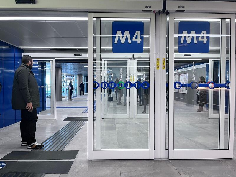 Inaugurata la prima tratta della M4 da Linate a Dateo 1