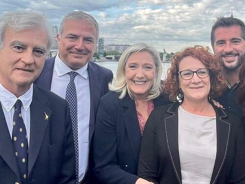 "Costruiamo l'alternativa alla sinistra". L'incontro dei leghisti con Marine Le Pen