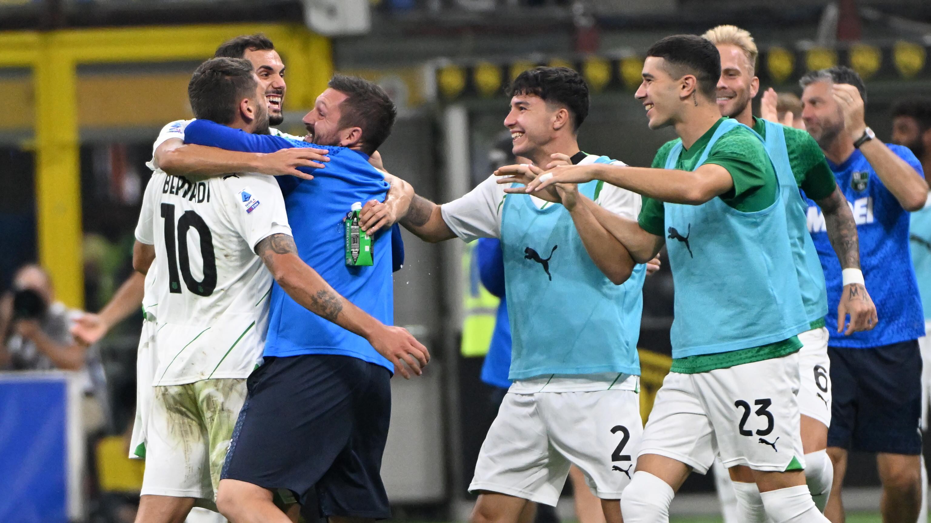 Il Sassuolo ci ha preso gusto: dopo la Juve batte l’Inter 2-1 a San Siro