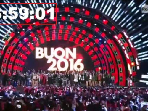 "Il Capodanno anticipato? In Rai si fa così da anni"
