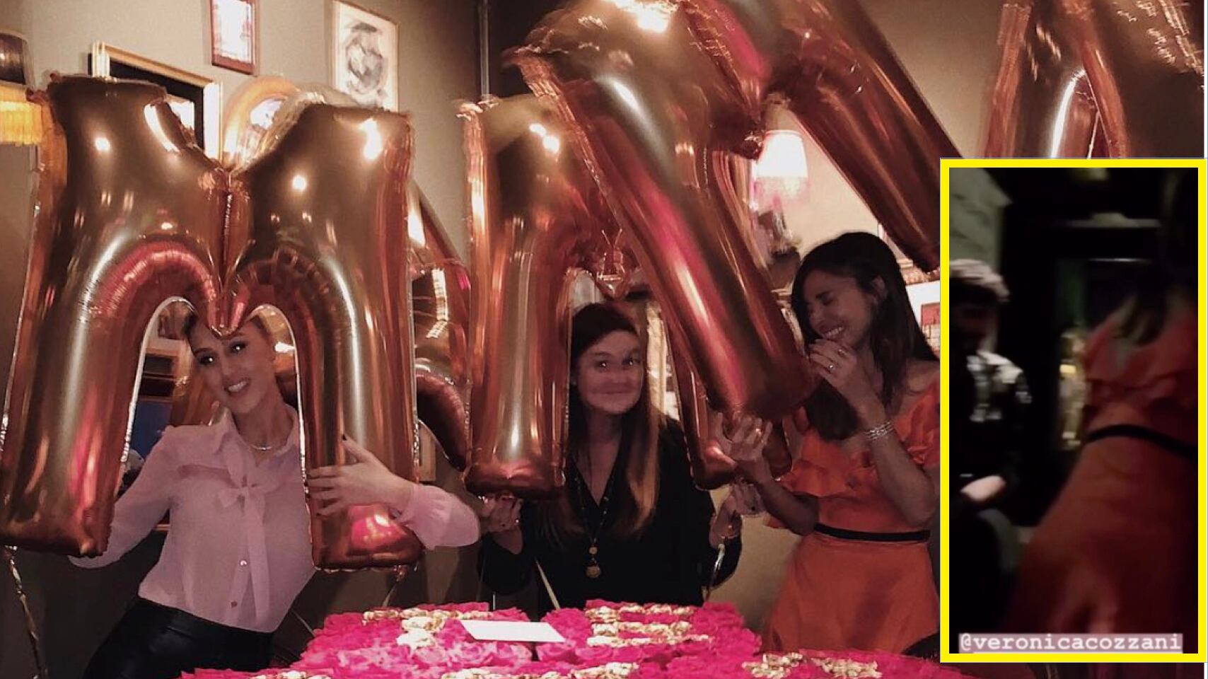 Stefano De Martino al compleanno della mamma di Belen