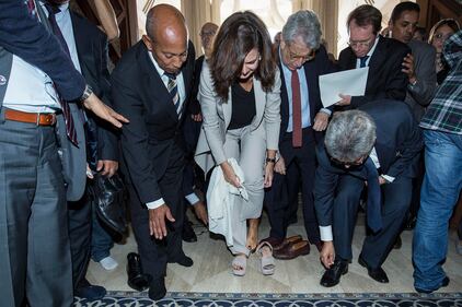 La Boldrini in visita alla moschea di Roma: "Islam religione di pace" 3