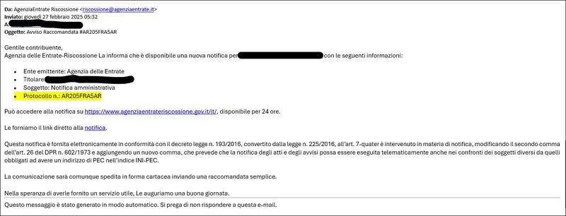 Email phishing