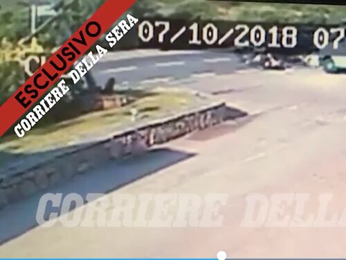 L’incidente a George Clooney: ecco il momento dell’impatto
