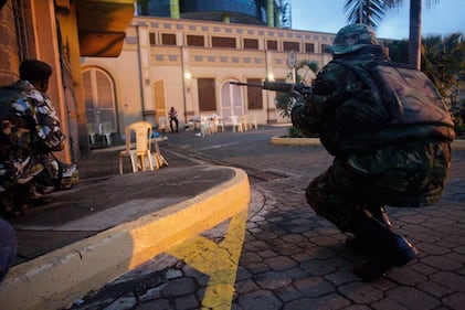 Nairobi, forze di sicurezza in azione 6