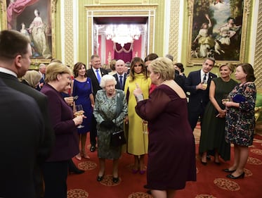 Regina Elisabetta II, le foto del banchetto Nato 4