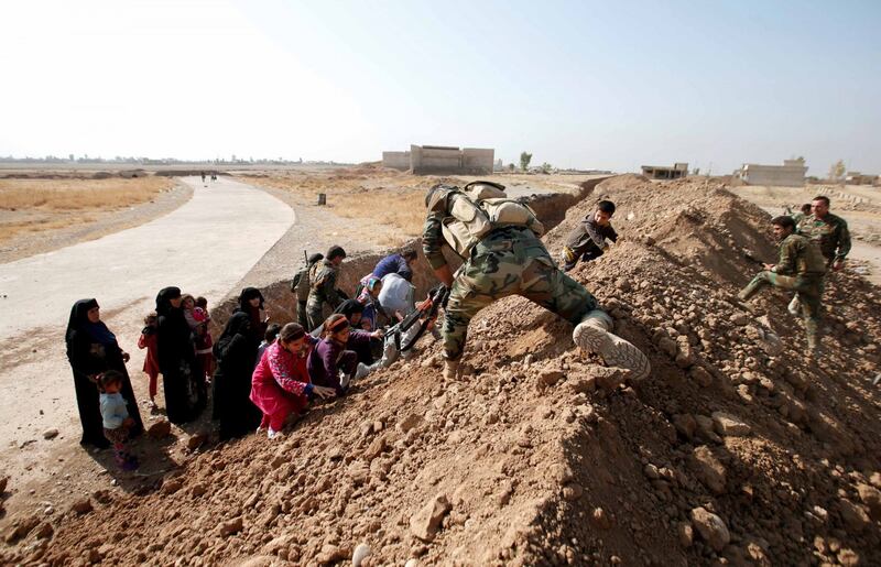 L'esercito iracheno entra a Mosul 3