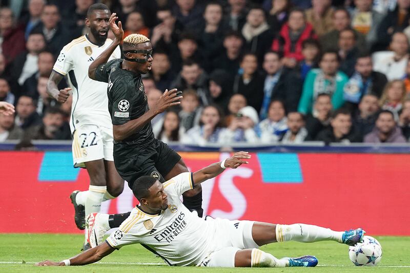 Osimhen Real Madrid Napoli Fotogramma