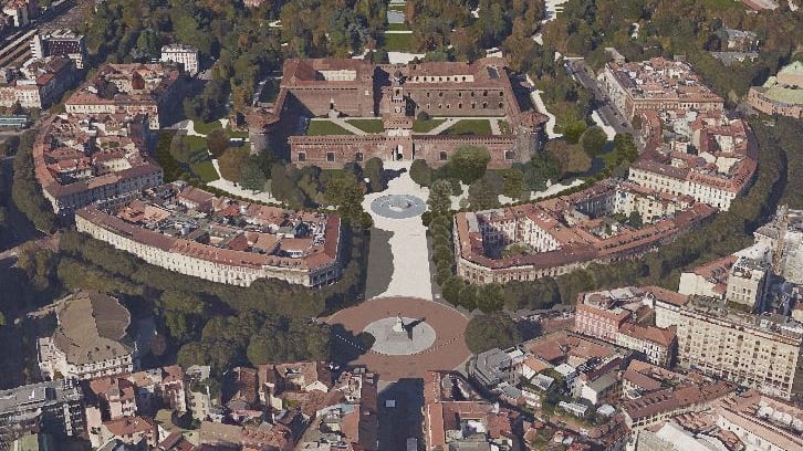 Più verde e spazi pedonali ecco la nuova piazza Castello
