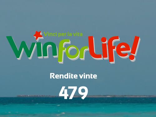 WinForLife, vinti 3mila euro al mese per 20 anni