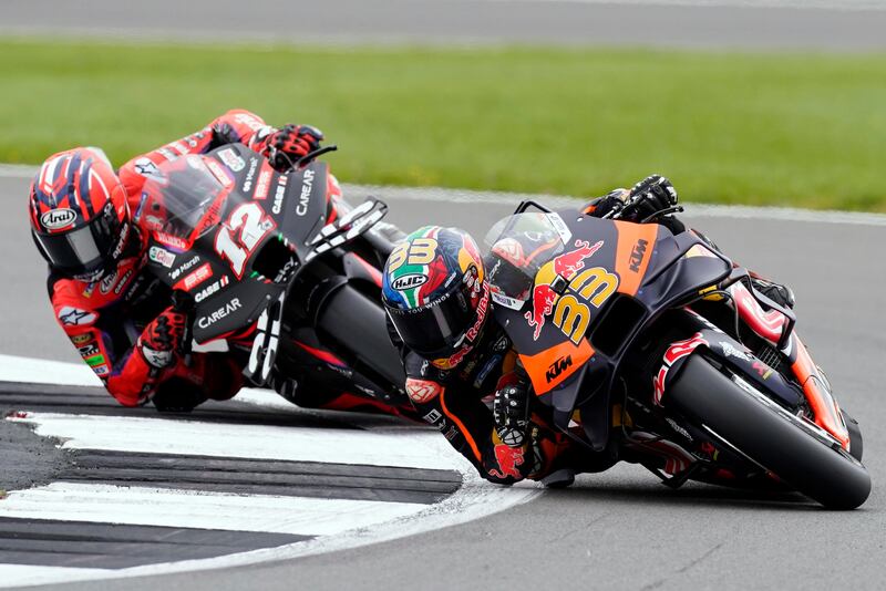 MotoGP, Espargaro beffa Bagnaia e trionfa a Silverstone: le immagini più belle della gara 12