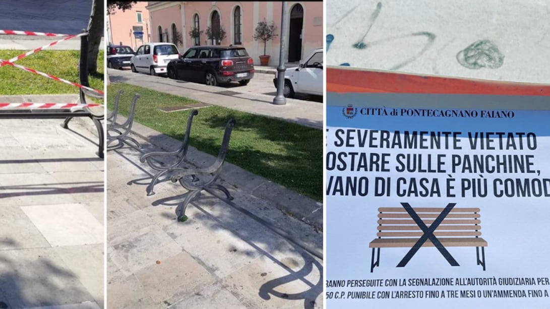 Il "festival" delle ordinanze: spesa in ordine alfabetico e panchine smontate