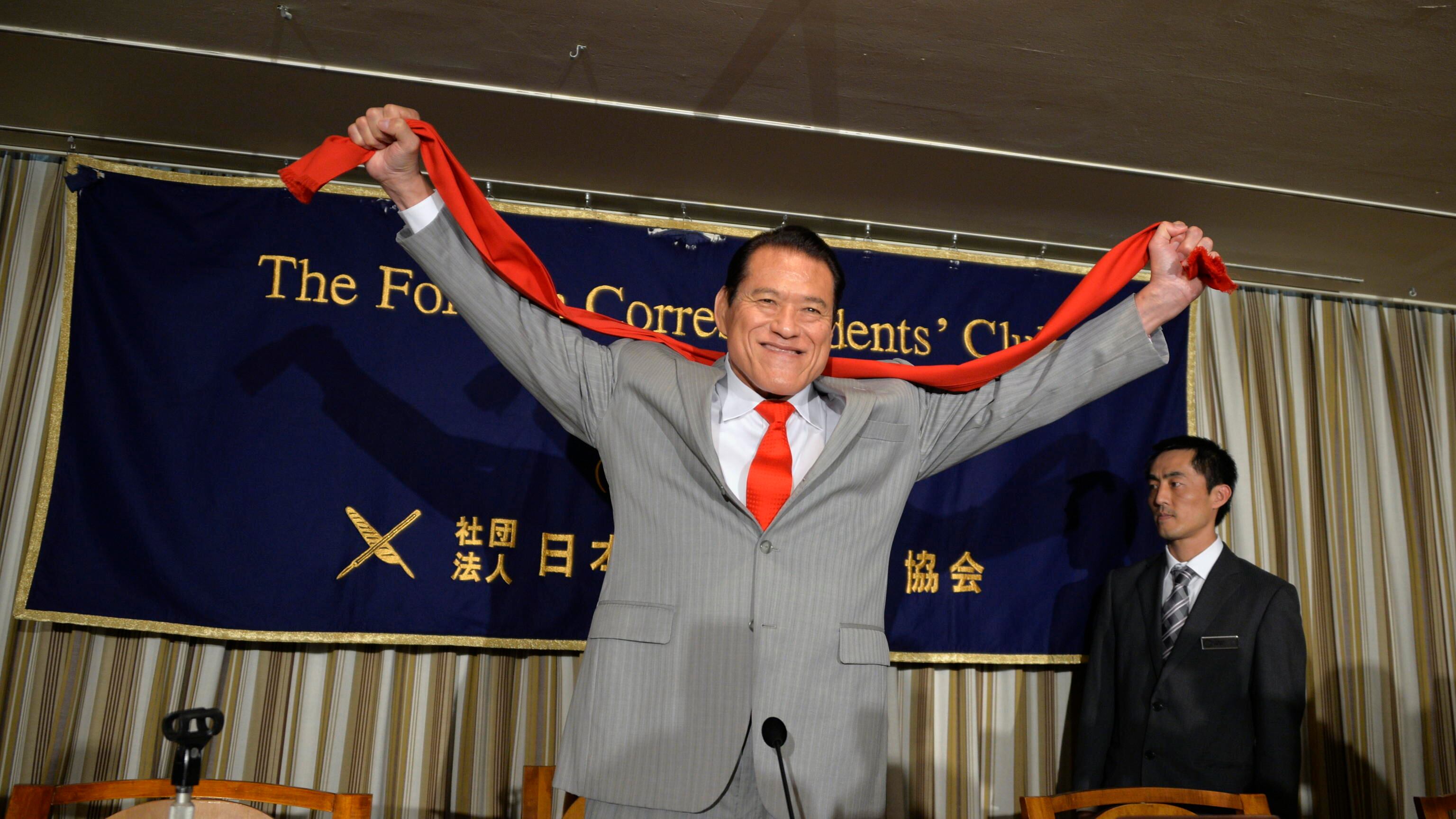 Le mille vite di Inoki, il wrestler dei due mondi (diventato anche cartoon)